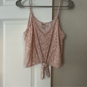 Mossimo Cropped Spaghetti Strap Top